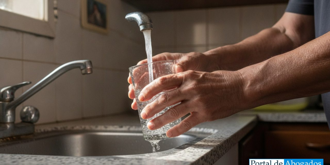 Amparo servicio esencial: Juzgado de Ituzaingó ordena reconexión de agua a adulto mayor