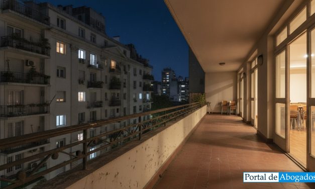 Consorcio deberá indemnizar por caída fatal de balcón en SUM; víctima con 20% de culpa